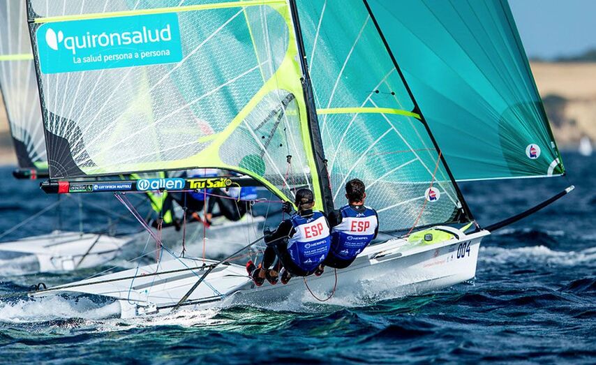 Bot&iacute;n y Marra recibir&aacute;n el premio al mejor equipo ol&iacute;mpico. /&copy; Sailing Energy