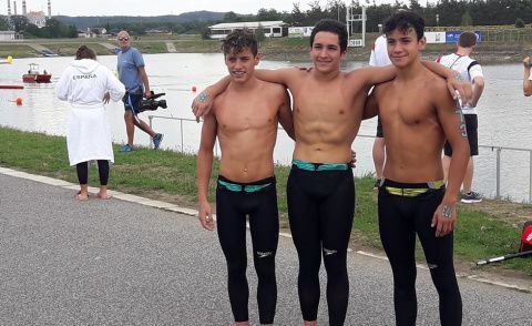 Pablo Cabana (centro).