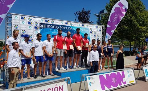 Podio K4 senior--Princesa de Asturias.