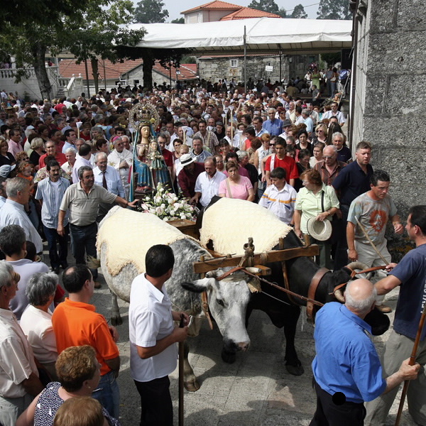 A Franqueira celebra una de las romerías más ancestrales de Galicia