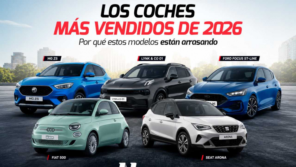 MG ZS, Lynk & Co 01 y SEAT Arona lideran las ventas de ocasión en 2026