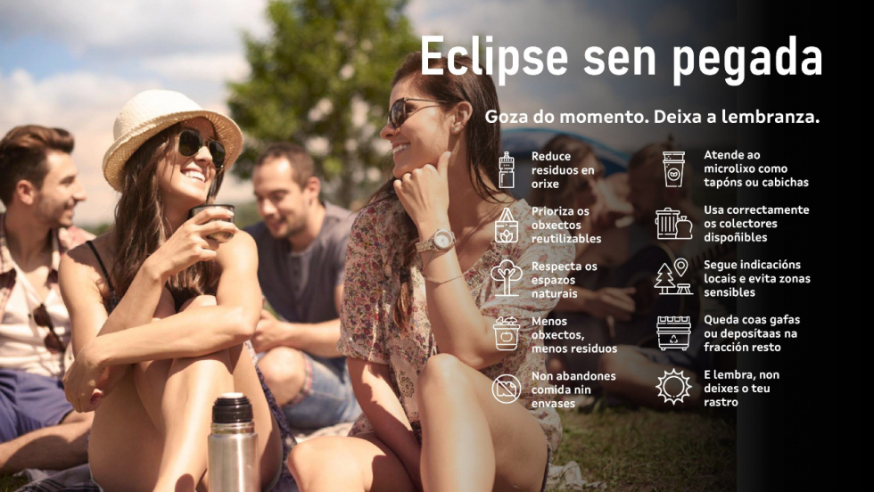 MeteoGalicia activa un portal con la previsión del tiempo para el día del eclipse