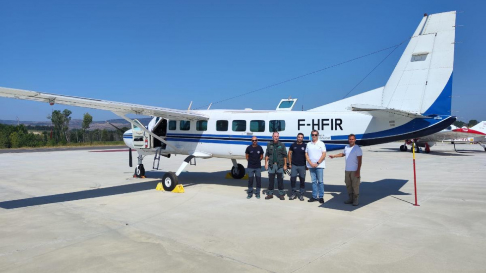 Galicia refuerza su dispositivo contra incendios con un nuevo avión de coordinación y vigilancia
