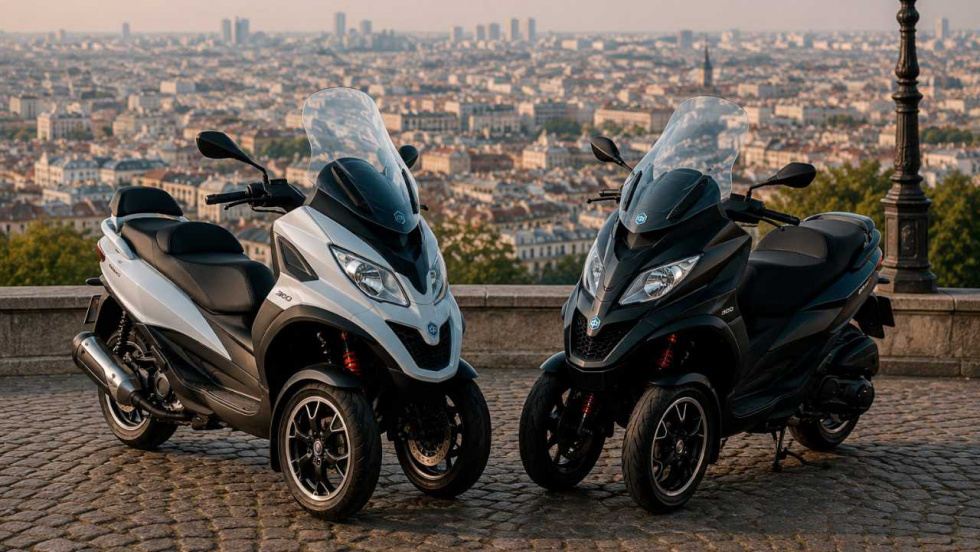 Las motos de tres ruedas conquistan la ciudad con su estabilidad y versatilidad