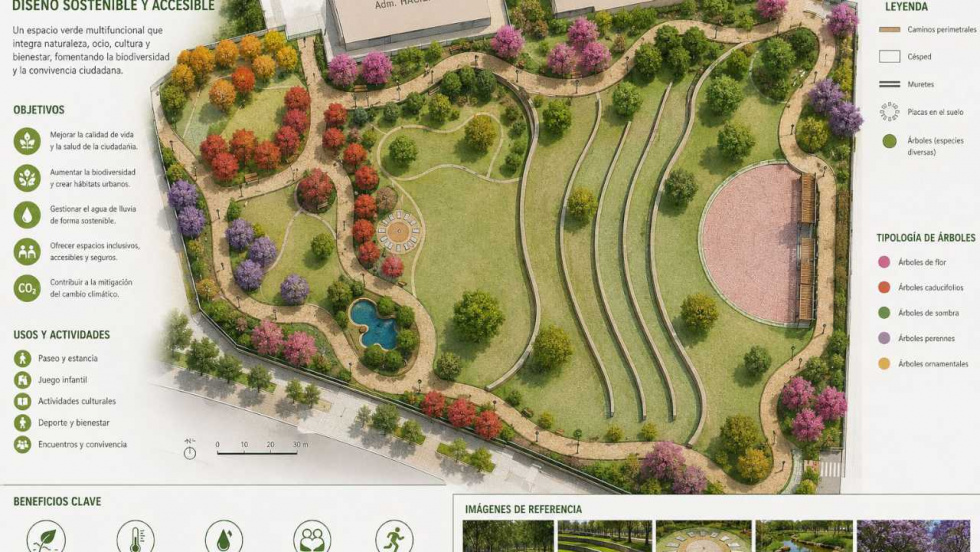Ponteareas transforma A Feira Vella en el gran pulmón verde de la villa