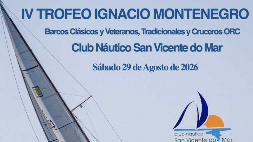 El Trofeo Ignacio Montenegro vuelve a las Illas Atlánticas el 29 de agosto
