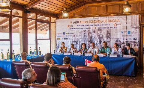 Presentación del IV Vertiatlón Solidario. /© Rosana Calvo