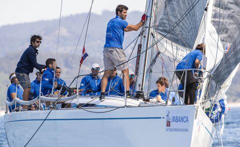 El Yess Too de Rui Ramada ganador de la clase ORC 0-1. /Lalo R Villar