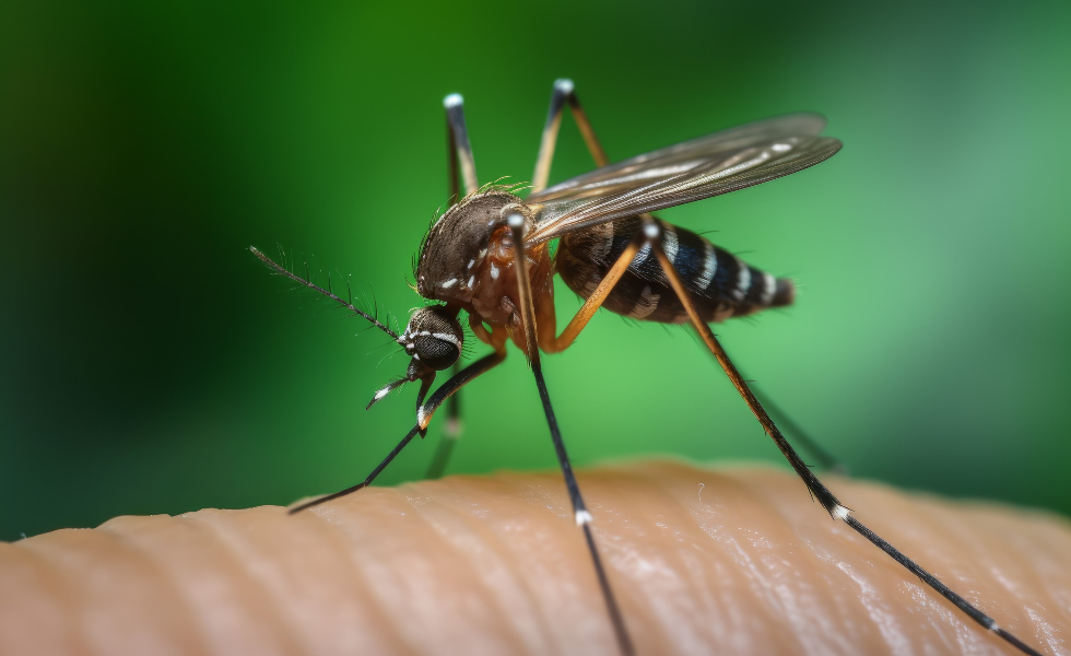 El mosquito tigre (Aedes albopictus), conocido por transmitir enfermedades como el Zika, el Chikungunya y el Dengue