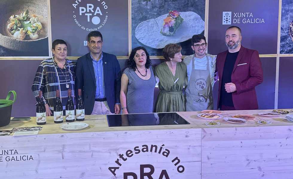 Galicia despliega su gastronomía y cerámica en la feria profesional Artesanía no Prato de Lisboa