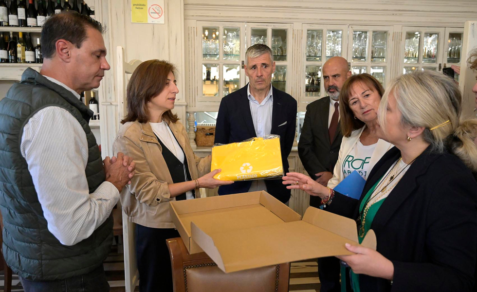 Hostelería gallega distribuye 85.000 envases reutilizables contra el desperdicio alimentario