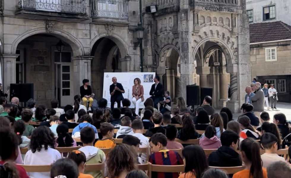O Porriño estrena su primer cuño turístico para revivir la tradición epistolar