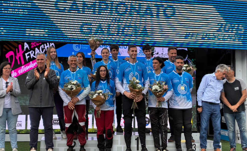 Pontevedra acoge la final del Campionato Galego de Descenso en BTT