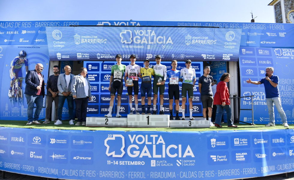 Jesse Maris domina la montaña y Bilyi resiste como líder en la Volta a Galicia