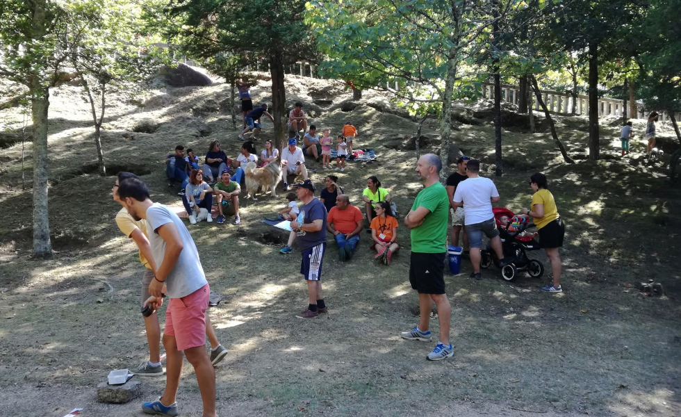 La Romería de A Risca reúne a la comunidad de O Porriño en su cita anual
