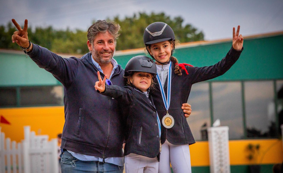 Jinetes del Club Hípico Alazán destacan en el Campeonato Gallego