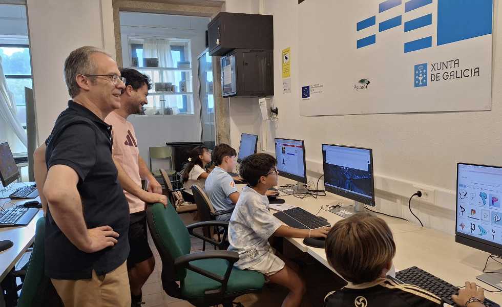 Cursos gratuitos de informática abren la formación digital en A Guarda