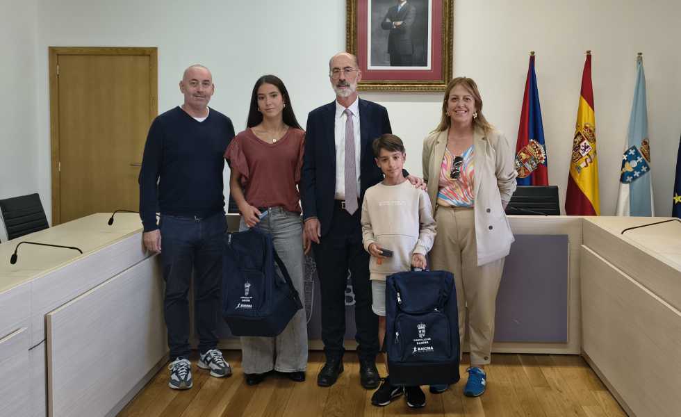 El talento de Baiona brilla en el mundo del patinaje