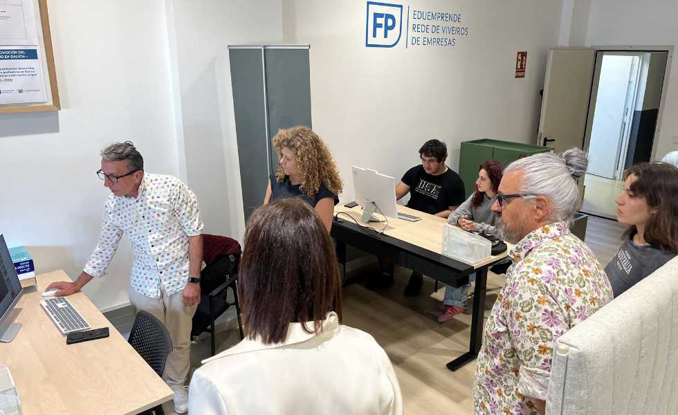 Los viveros de empresas revolucionan la Formación Profesional en Galicia