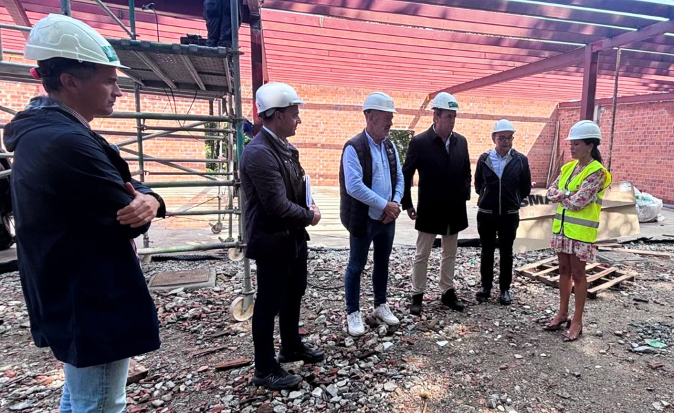 La nueva escuela infantil de O Rebullón estará finalizada en diciembre