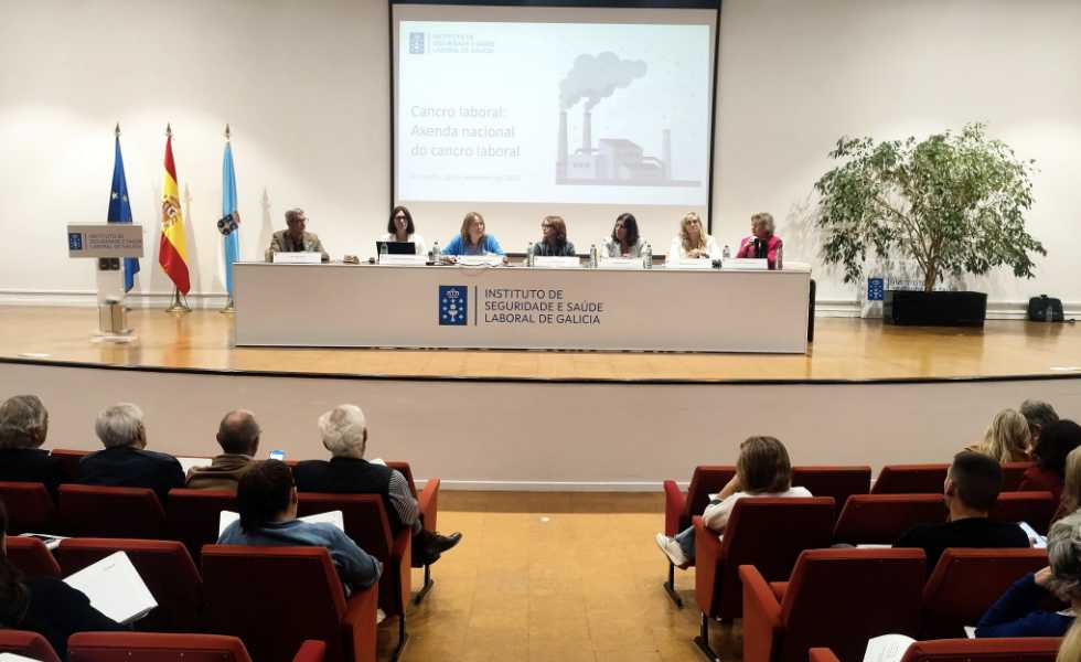 La Xunta apuesta por la colaboración interinstitucional para prevenir el cáncer laboral