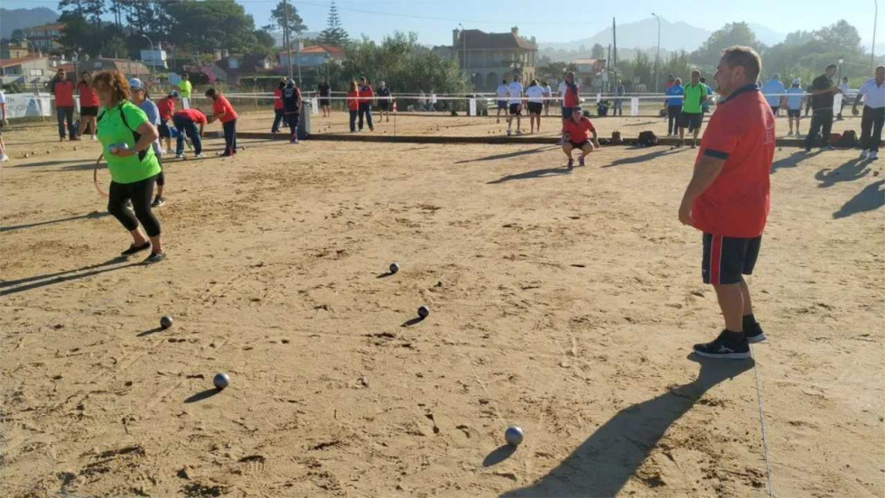 Nigrán corona a los mejores de la petanca gallega