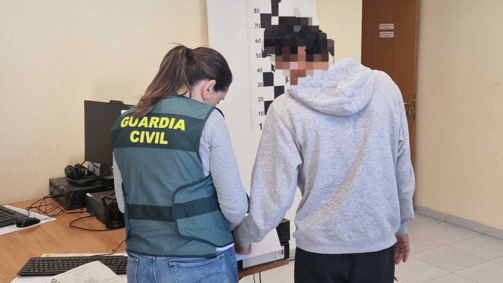 Detenido el autor de dos atracos bancarios en O Salnés