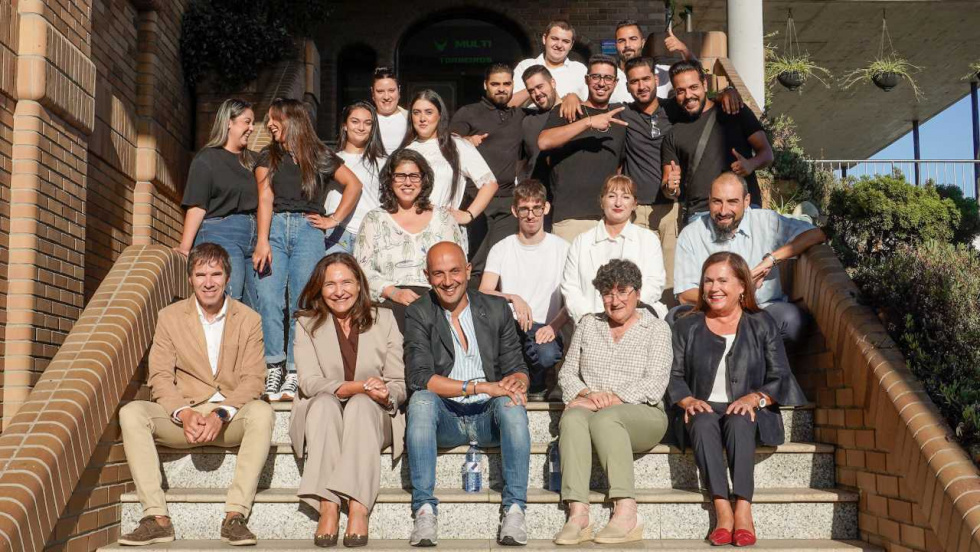 La Xunta forma a 16 jóvenes de O Porriño en un obradoiro dual
