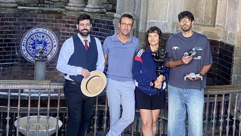 Mondariz, punto de partida de la serie documental sobre Antonio Palacios