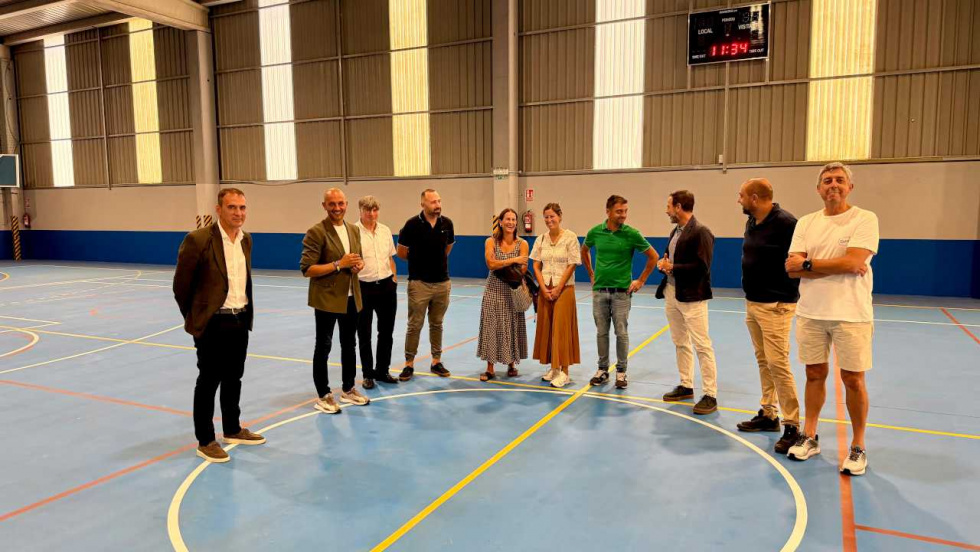 Tui estrena un pabellón renovado tras 180.000 euros