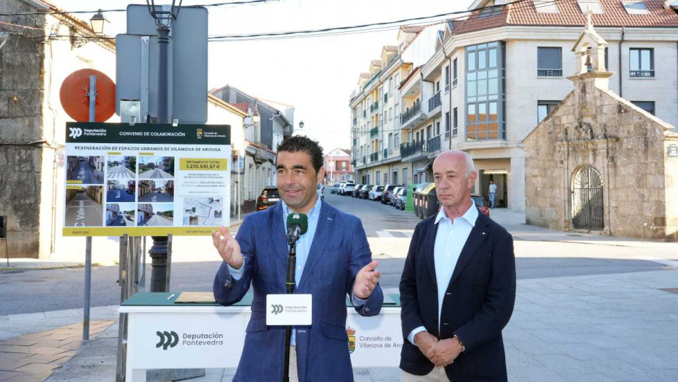 1,3 millones para humanizar el centro de Vilanova de Arousa