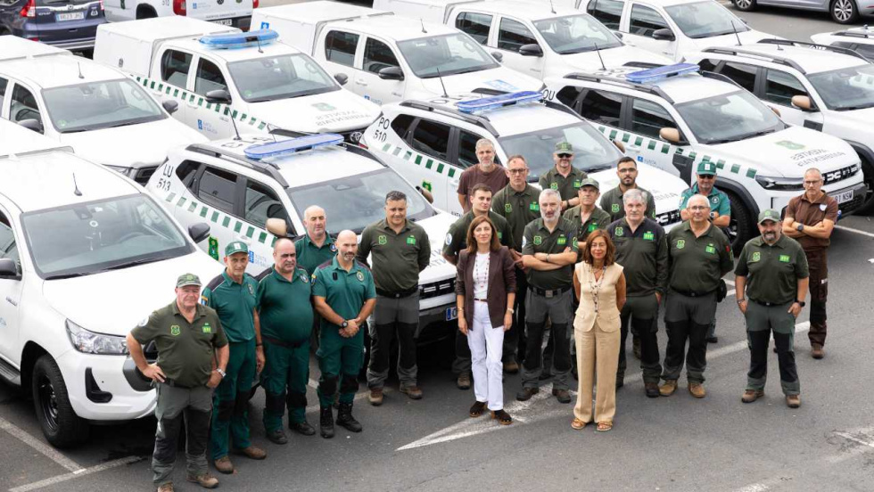 Refuerzo para la vigilancia ambiental en Galicia con 16 vehículos
