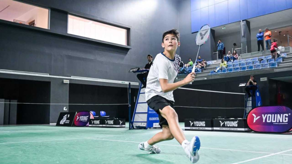 Álvaro Gómez, convocado con España para el Europeo Sub-15 de bádminton