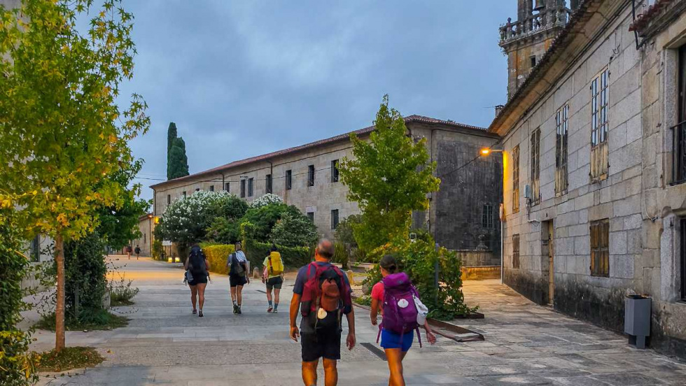 El Camino Portugués crece un 12% en agosto y Tui se consolida como segunda puerta de entrada