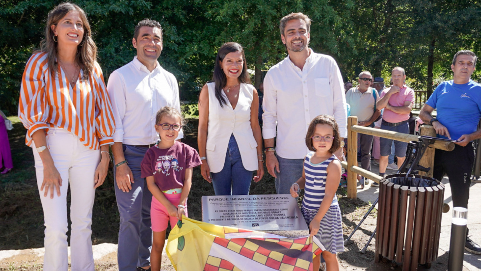 Mos inaugura el renovado Parque Multiocio da Pesqueira con más de 8.000 metros cuadrados de ocio y deporte