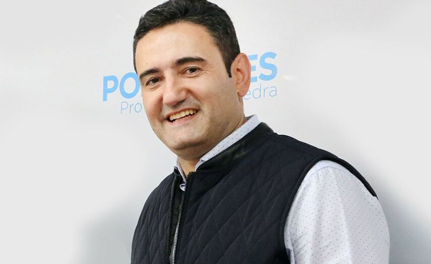 O candidato ao Senado, Santiago Rodr&iacute;guez Davila