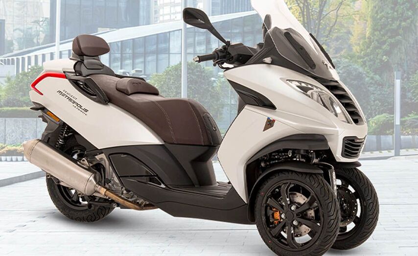 Llega a los concesionarios el Peugeot Metropolis Ultimate con tres ruedas