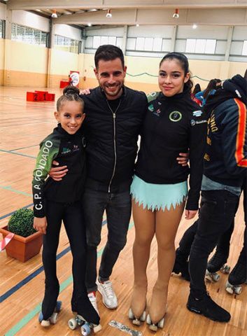 Ruth Gonzalez, Edu Caride(entrenador CPA CONDADO) , Dubra Outeiro