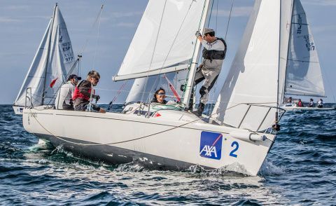 El Namasté, lider de la Liga de Otoño AXA J80. /&copy; Rosana Calvo