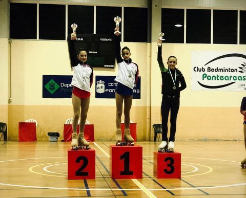 1 Marta Lari&ntilde;o OMEGA. 2 Martina Creo OMEGA. 3 Alia Balboa CPA CONDADO