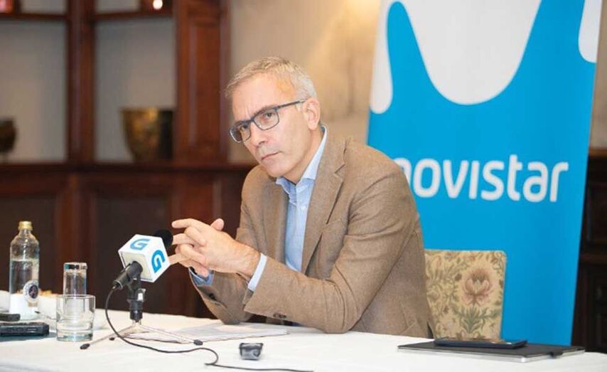 Manuel Alonso, director de Administraciones P&uacute;blicas del Territorio Norte de Telef&oacute;nica.