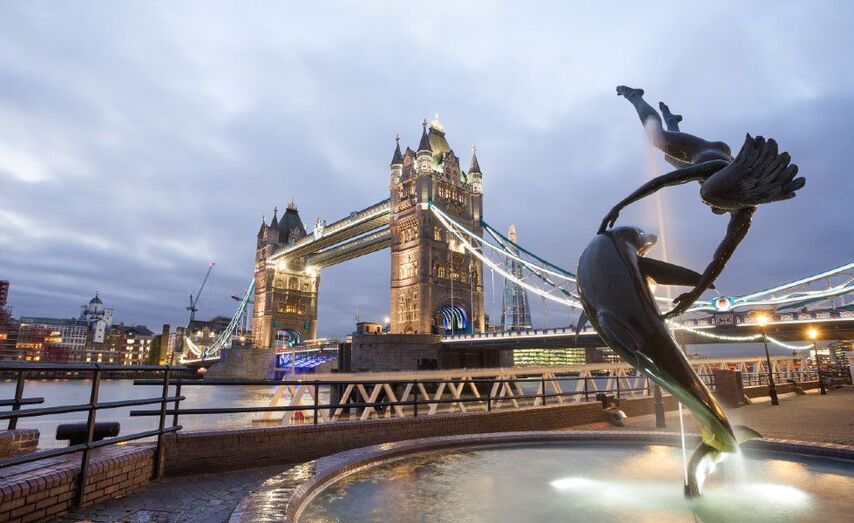 La torre Bridge en Londres