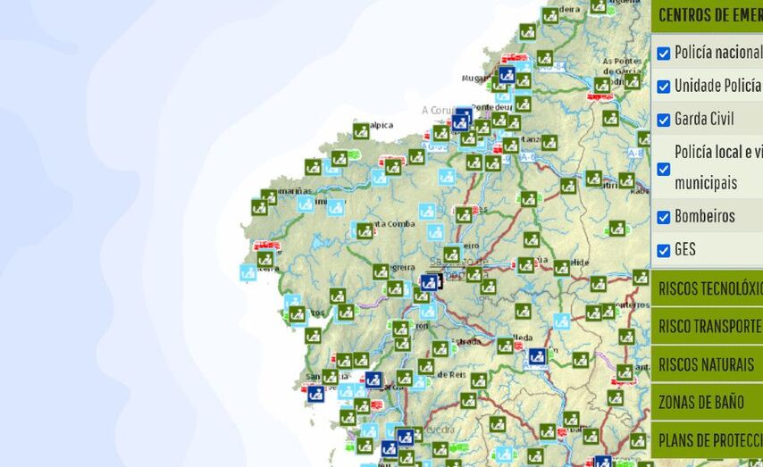 A nova ferramenta facilitará o acceso a estes recursos por parte da cidadanía, dos servizos de emerxencia, dos concellos e das empresas suxeitas á normativa de autoprotección