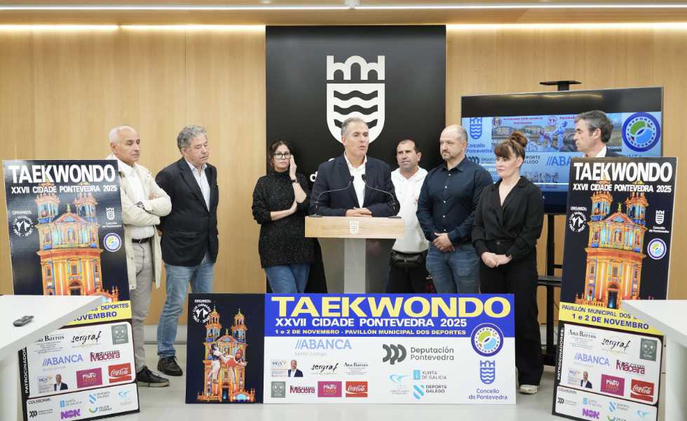 Presentado el XXVII Campeonato de Taekwondo Ciudad de Pontevedra