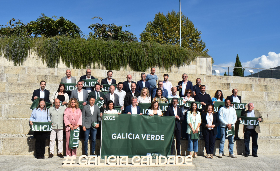 Galicia bate récord de Bandeiras Verdes y anuncia una red de municipios sostenibles para 2026