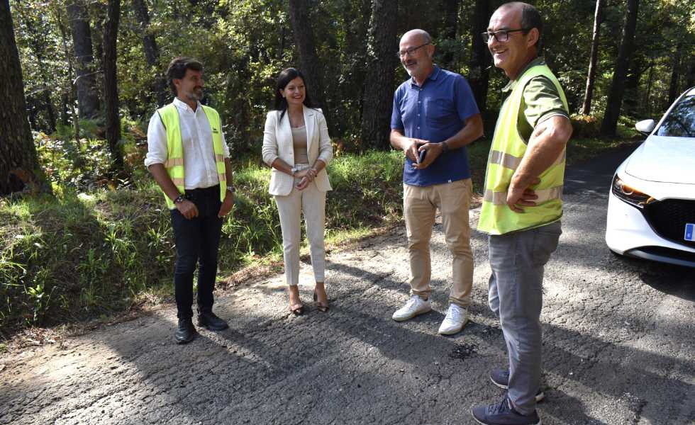 El Concello de Mos inicia las obras de mejora del pavimento en el Camino do Pazo