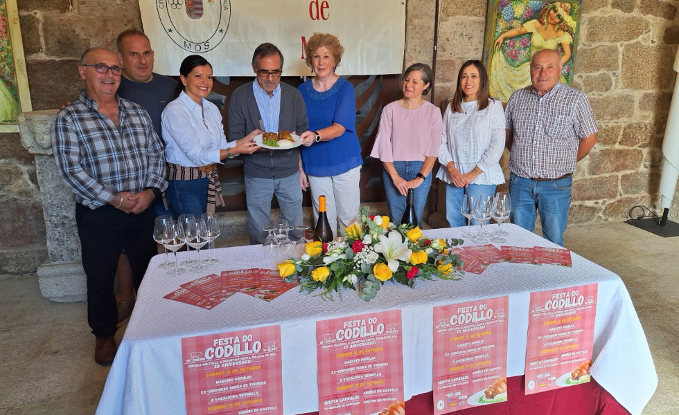 Marta Larralde pregonará el histórico 25º aniversario de la Festa do Codillo de Mos