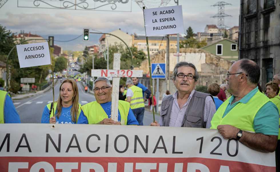La Plataforma N-120 exige una reunión urgente con la Delegación del Gobierno.
