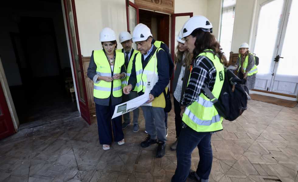 Lorenzana anuncia que la rehabilitación del Pazo de Lourizán podría iniciar a finales de 2026