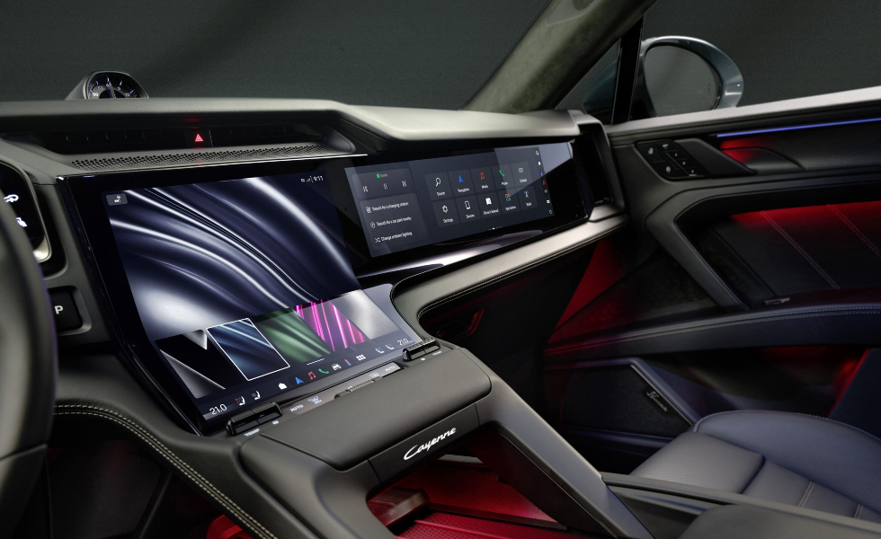 Porsche revoluciona su interior con el Cayenne 100% eléctrico